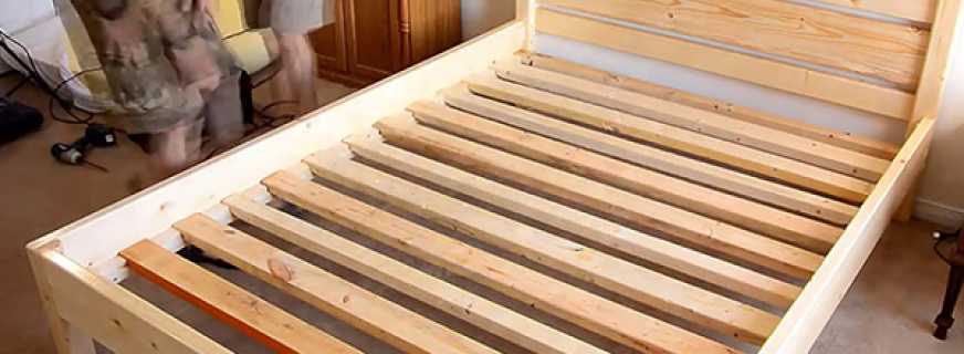 Как сделать деревянную кровать своими руками