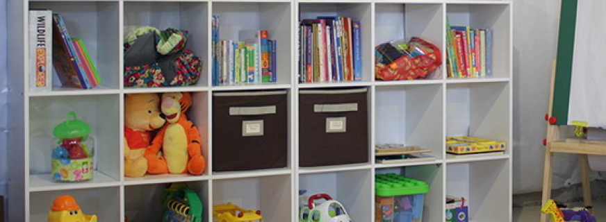Шкаф для детских вещей и игрушек