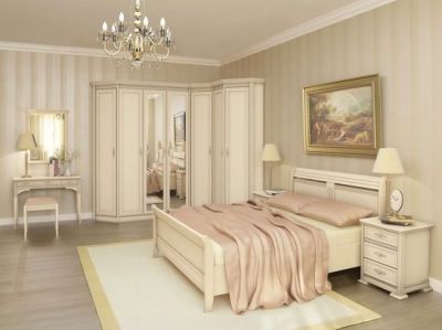 Dizajn spavaće sobe u klasičnom stilu: dizajnerske nijanse i 60+ fotografija za inspiraciju