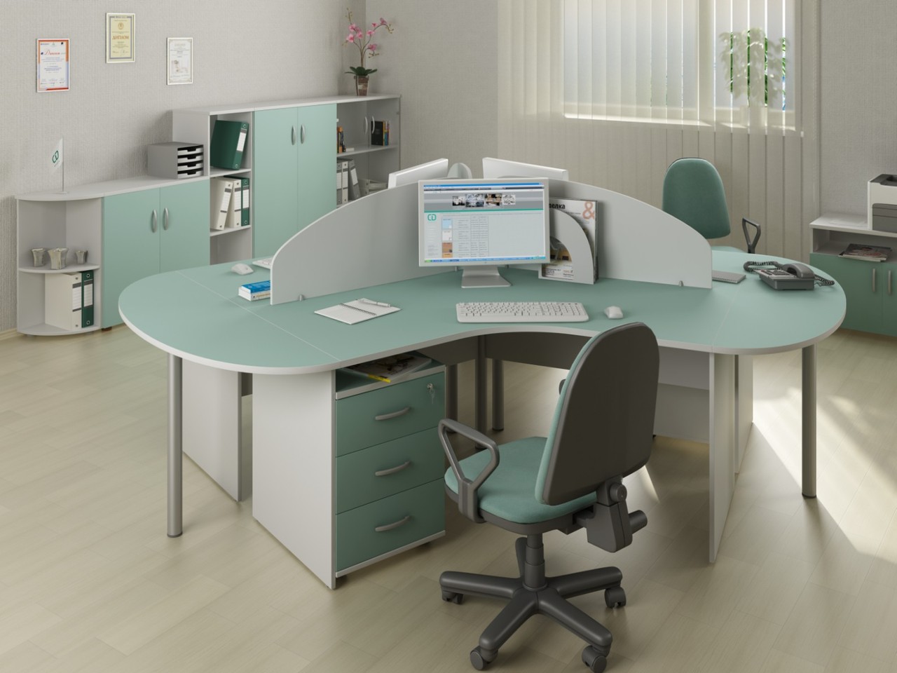 Мебель для сотрудников офиса
