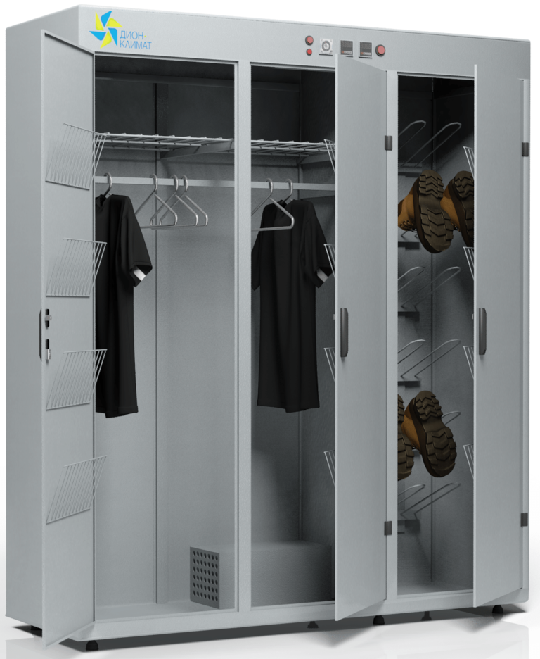 Вентилируемые шкафы для хранения одежды