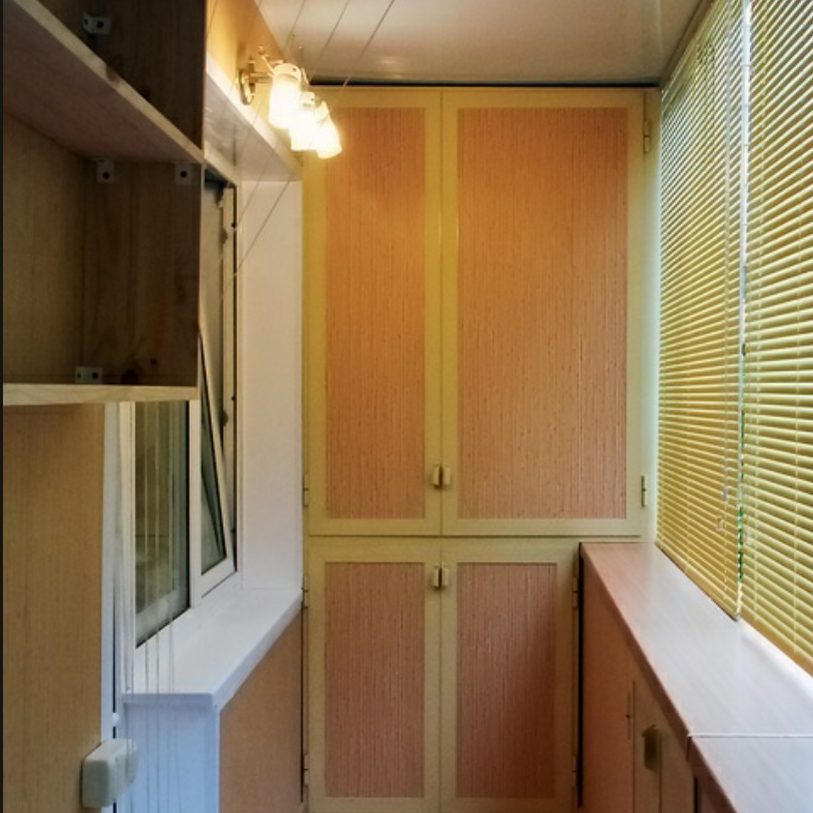 Шкаф на балкон варианты конструкции