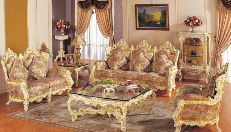 Мягкая мебель в стиле барокко эра