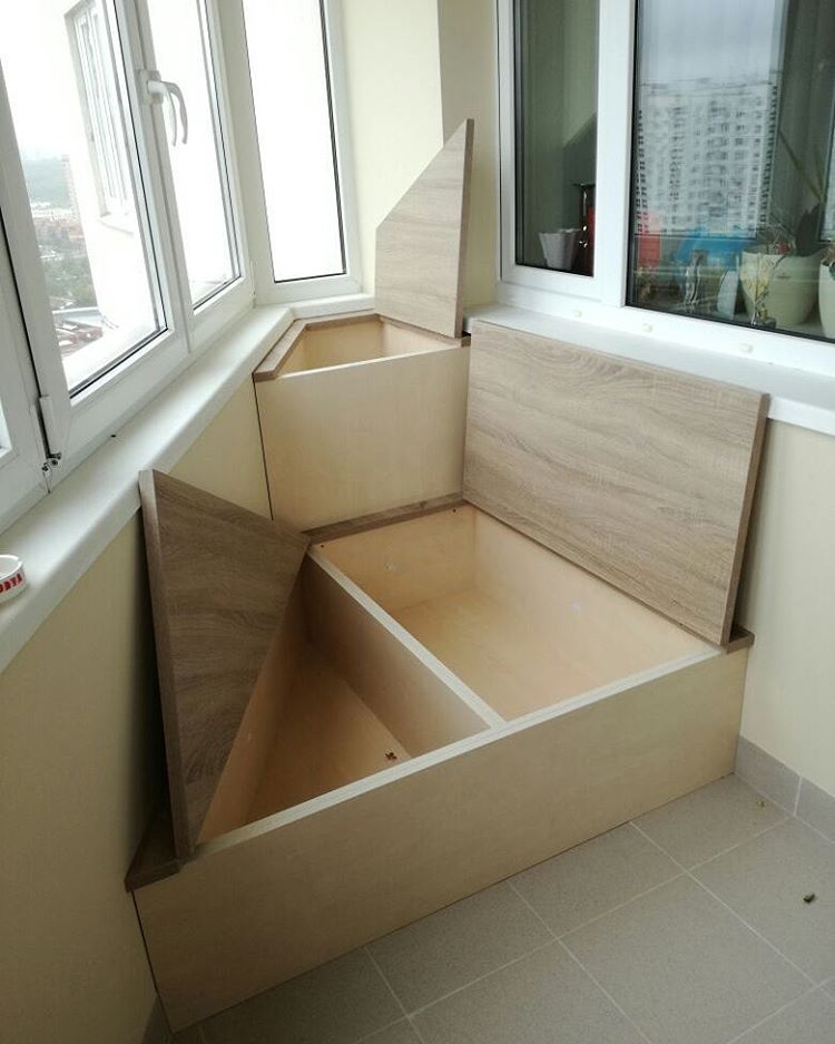 Функциональная мебель с ящиками
