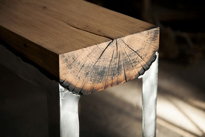 Мебель из дерева и металла