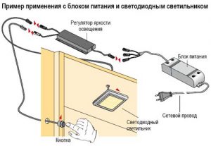 Мебельный выключатель врезной схема подключения