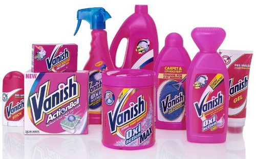 Ваниш (Vanish) предлагает серию эффективных универсальных средств для чистки мягкой мебели