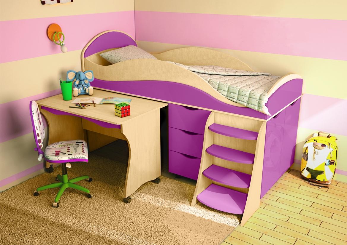 Кровать-чердак для ребенка