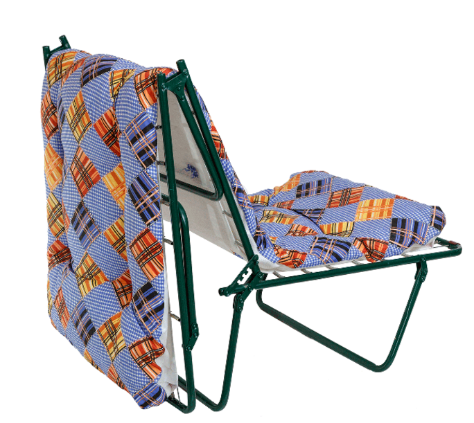 Металлическая раскладная кровать-кресло