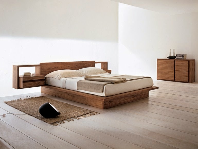 Интерьер спальни с кроватью — варианты оформления с балдахином