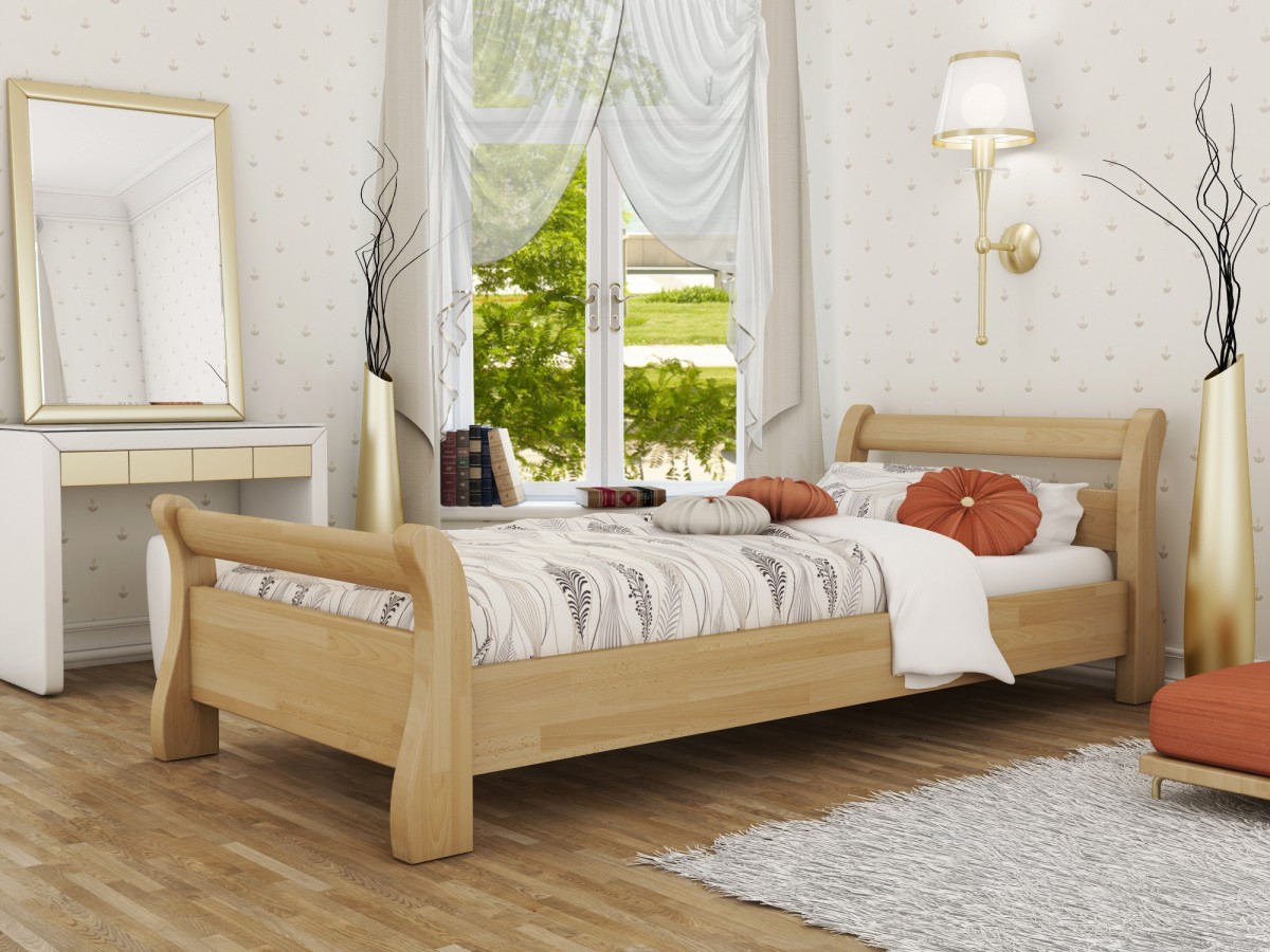 Односпальные кровати из дерева: достойный выбор, приемлемые цены