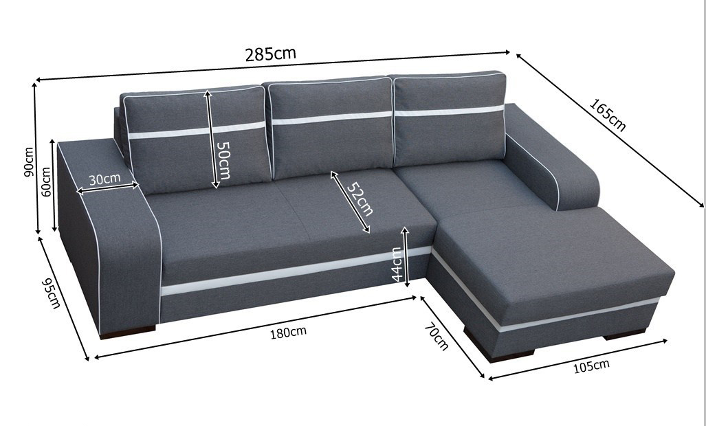Размеры пледов таблица на диван