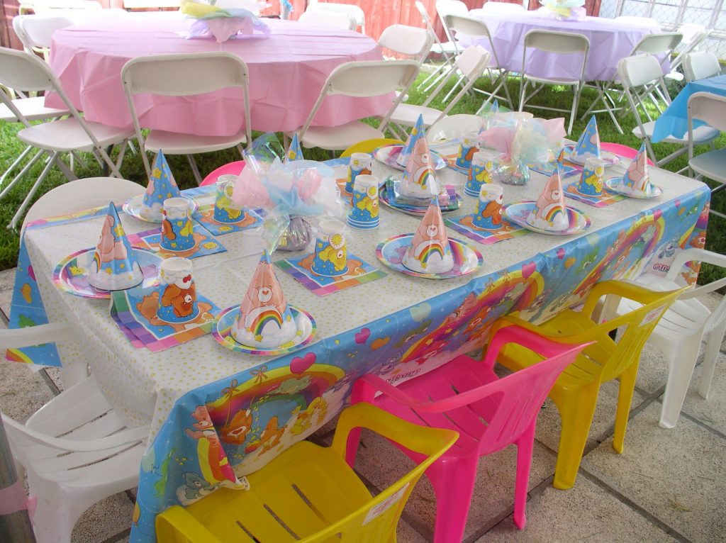 Детский праздничный стол на день рождения