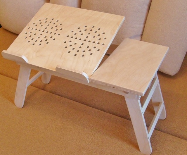 Стол для ноутбука своими руками: подставки и столики пошагово