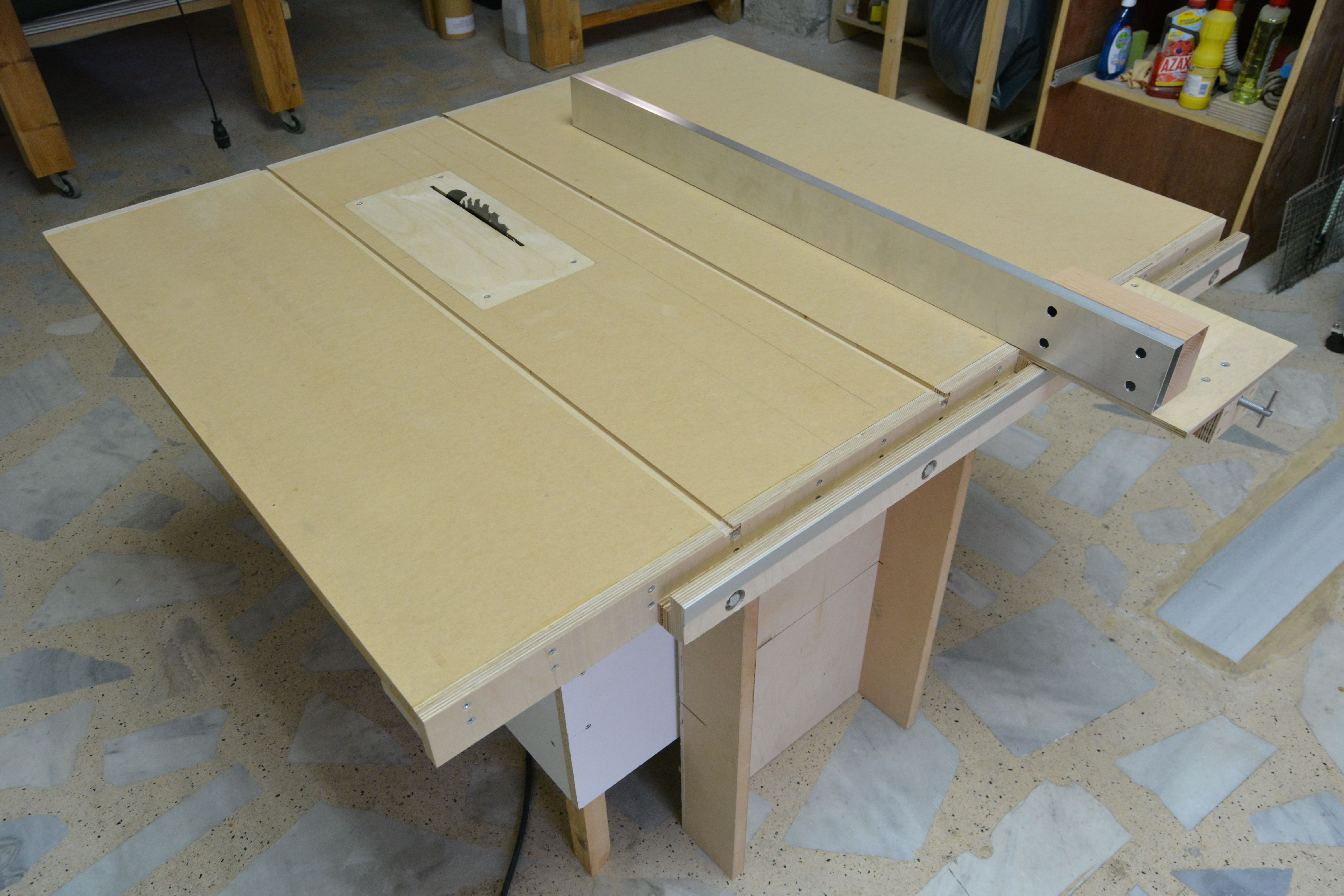 Размеры стола для ручной циркулярной пилы
