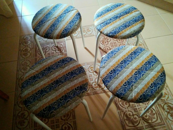 Чехлы на стулья со спинкой своими руками: выкройки, описание шитья, видео мк