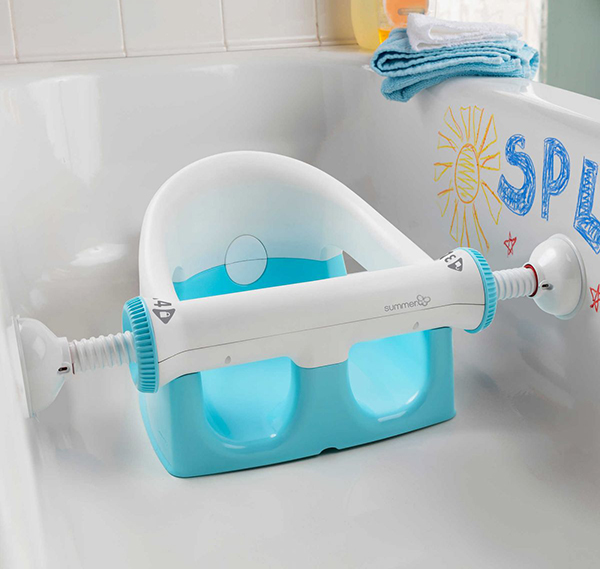Стульчик для купания малыша в ванной детский мир